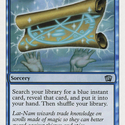 Merchant Scroll (8th Edition) [Oversize Cards]