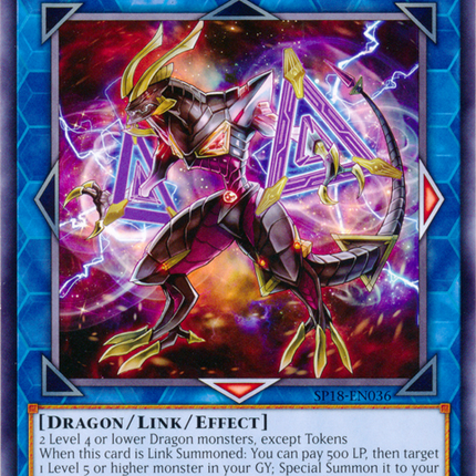 Twin Triangle Dragon [SP18-EN036] Common