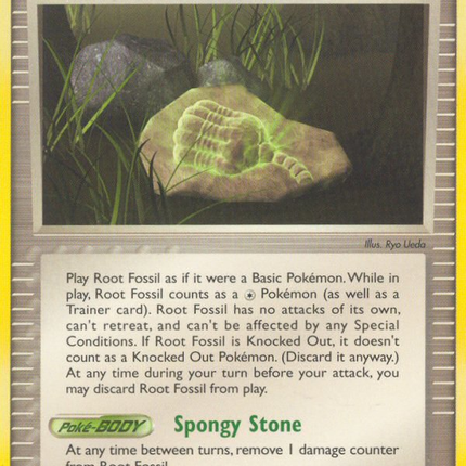 Root Fossil (93/110) [EX: Holon Phantoms]