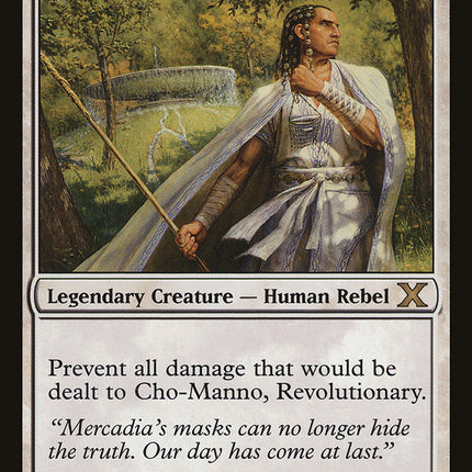 Cho-Manno, Revolutionary [Tenth Edition]