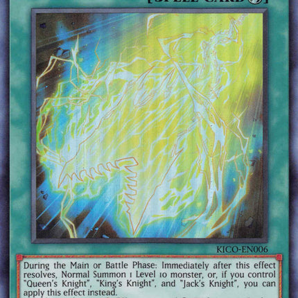 Thunderspeed Summon (Super Rare) [KICO-EN006] Super Rare