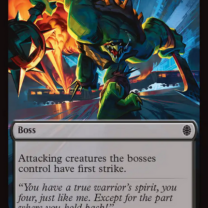 Slash, The Dark Mirror [Teenage Mutant Ninja Turtles Commander Tokens]