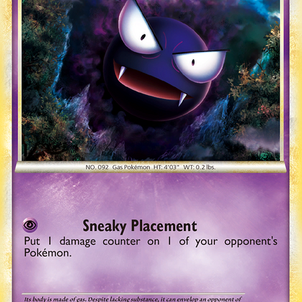 Gastly (63/102) [HeartGold & SoulSilver: Triumphant]