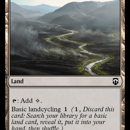 Ash Barrens (Ripple Foil) [Modern Horizons 3 Commander]