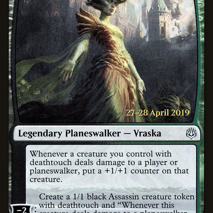 Vraska, Swarm's Eminence [War of the Spark Prerelease Promos]