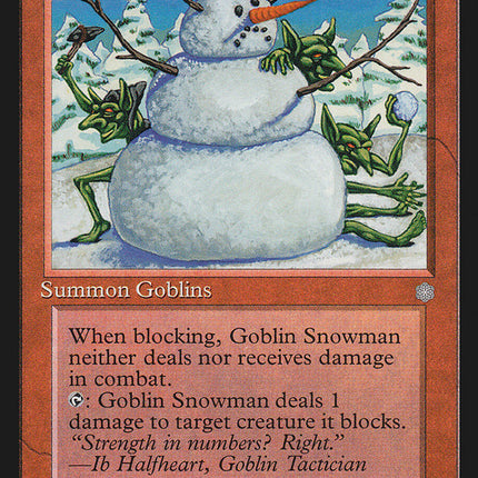 Goblin Snowman [Ice Age]