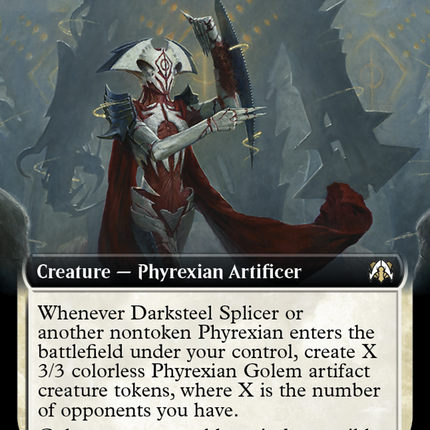 Darksteel Splicer (Extended Art) [March of the Machine Commander]