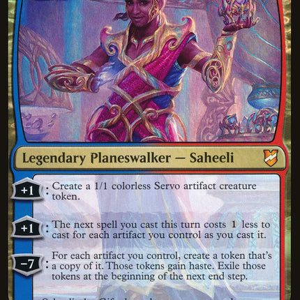 Saheeli, the Gifted (Oversized) [Commander 2018 Oversized]