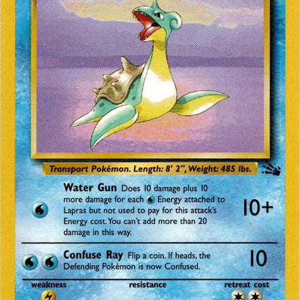 Lapras (25/62) [Fossil Unlimited]