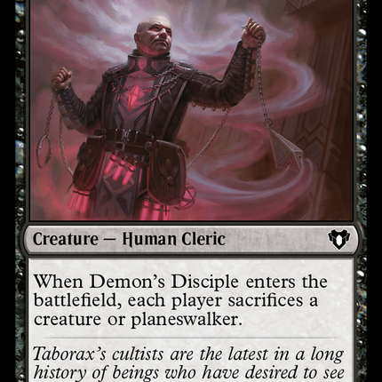 Demon's Disciple [Commander Masters]