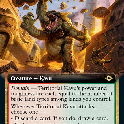Territorial Kavu (Extended Art) [Modern Horizons 2]