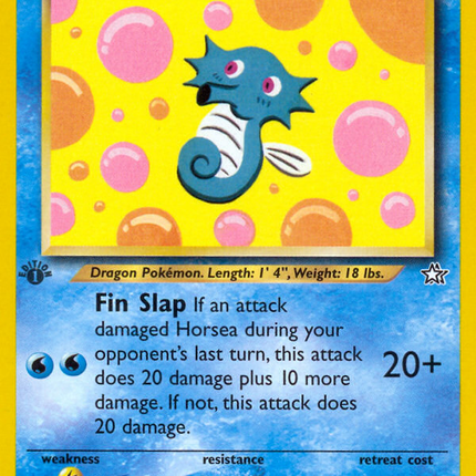 Horsea (62/111) [Neo Genesis 1st Edition]