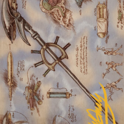 Staff of Domination Art Card (Gold-Stamped Signature) [The Brothers' War Art Series]