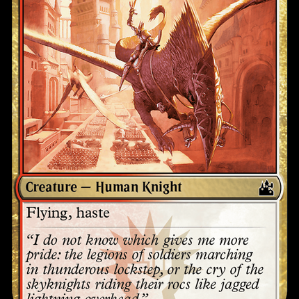 Skyknight Legionnaire [Ravnica Remastered]