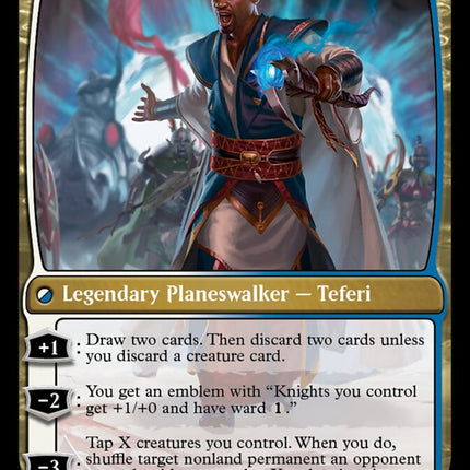 Invasion of New Phyrexia // Teferi Akosa of Zhalfir [March of the Machine]
