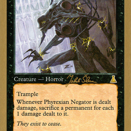 Phyrexian Negator (Jakub Slemr) (SB) [World Championship Decks 1999]