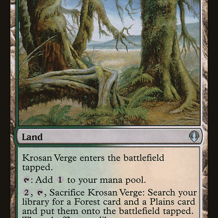 Krosan Verge [Archenemy]