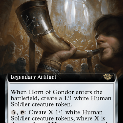 Horn of Gondor (Extended Art) (Surge Foil) [The Lord of the Rings: Tales of Middle-Earth]