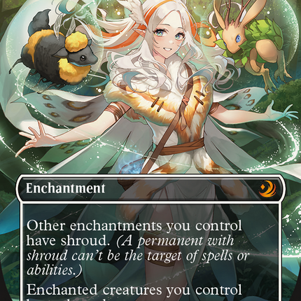Greater Auramancy (Anime Borderless) [Wilds of Eldraine: Enchanting Tales]