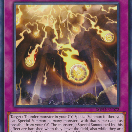 Thunder Dragons' Hundred Thunders [SOFU-EN072] Rare