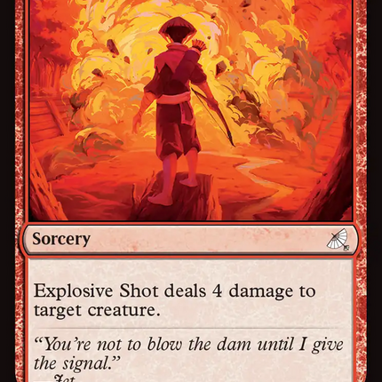 Explosive Shot (0279) [Avatar: The Last Airbender: Eternal-Legal]