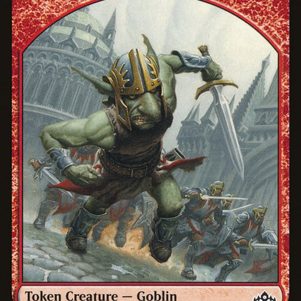 Goblin // Soldier Double-Sided Token [Guilds of Ravnica Guild Kit Tokens]