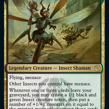 Amzu, Swarm's Hunger [Ravnica: Clue Edition]