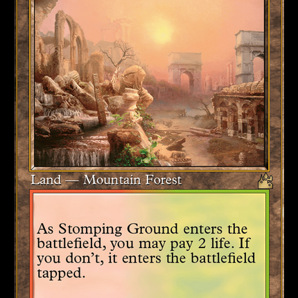 Stomping Ground (Retro) [Ravnica Remastered]