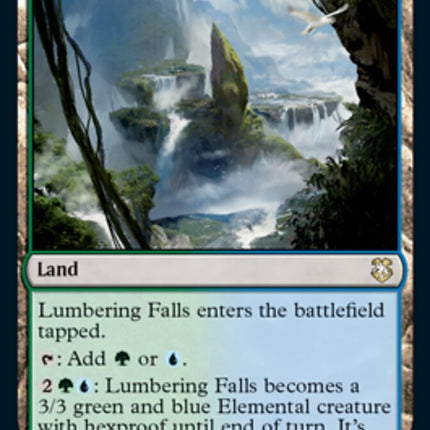 Lumbering Falls [Dungeons & Dragons: Adventures in the Forgotten Realms Commander]