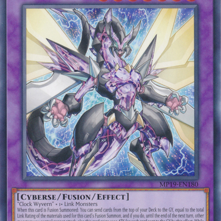 Cyberse Clock Dragon [MP19-EN180] Rare