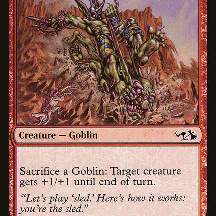 Goblin Sledder (Elves vs. Goblins) [Duel Decks Anthology]
