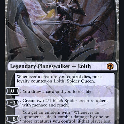 Lolth, Spider Queen (Ampersand Promo) [Dungeons & Dragons: Adventures in the Forgotten Realms Promos]