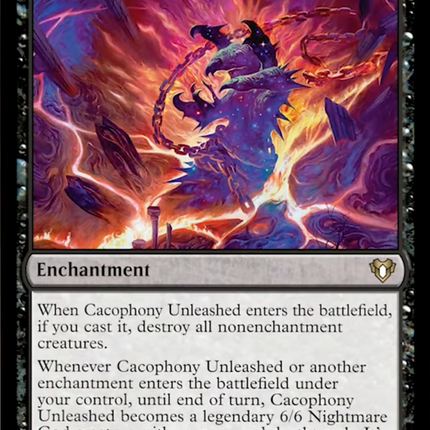 Cacophony Unleashed [Commander Masters]