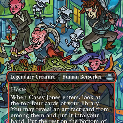 Casey Jones, Jury-Rig Justiciar (Borderless) [Teenage Mutant Ninja Turtles]
