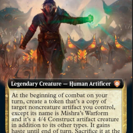 Mishra, Eminent One (Extended Art) [The Brothers' War Commander]