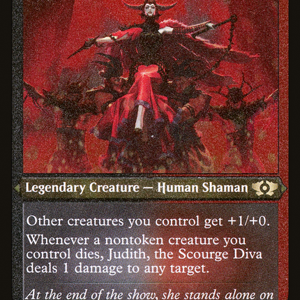 Judith, the Scourge Diva (Foil Etched) [Multiverse Legends]