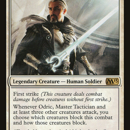 Odric, Master Tactician [Magic 2013]