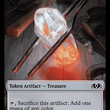 Treasure // Food (0011) Double-Sided Token [Wilds of Eldraine Tokens]