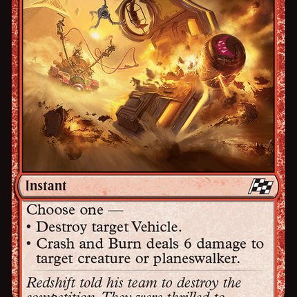 Crash and Burn [Aetherdrift]