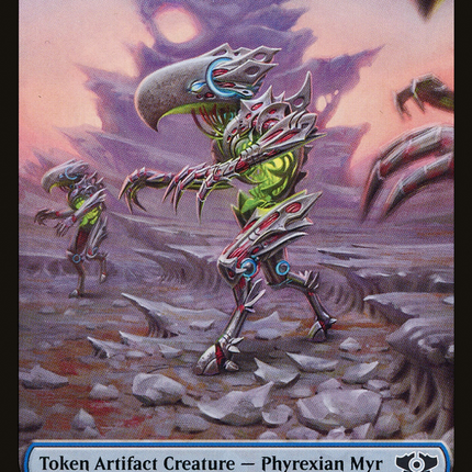 Phyrexian Myr // Phyrexian Hydra (11) Double-Sided Token [March of the Machine Tokens]