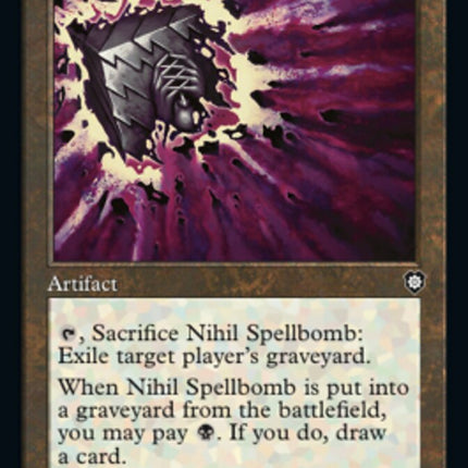 Nihil Spellbomb (Retro) [The Brothers' War Commander]