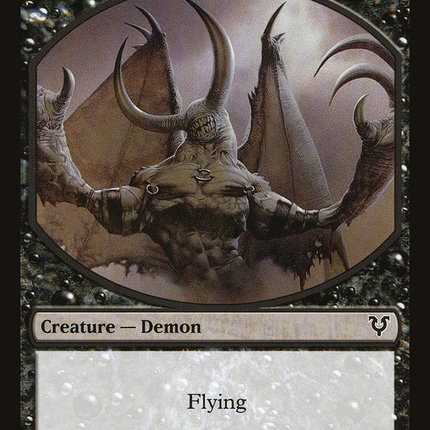 Angel // Demon Double-Sided Token [Avacyn Restored Tokens]