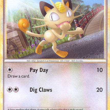 Meowth (12/30) [HeartGold & SoulSilver: Trainer Kit - Raichu]
