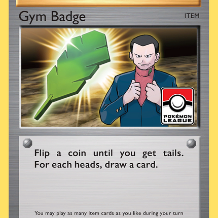Gym Badge (XY210) (Giovanni) [XY: Black Star Promos]