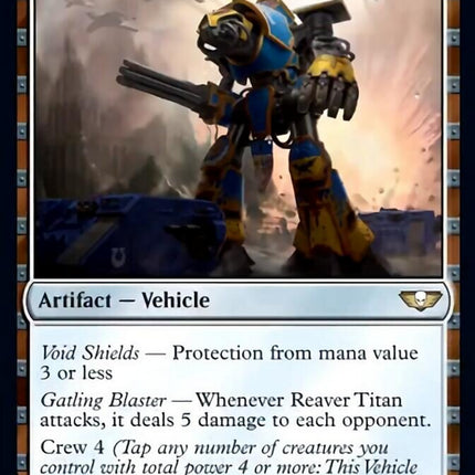 Reaver Titan (Surge Foil) [Warhammer 40,000]