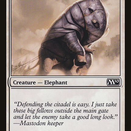 Siege Mastodon [Magic 2010]