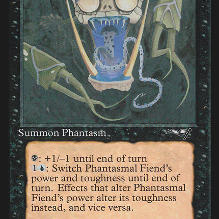 Phantasmal Fiend (Dark Green Background) [Alliances]