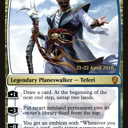 Teferi, Hero of Dominaria [Dominaria Prerelease Promos]
