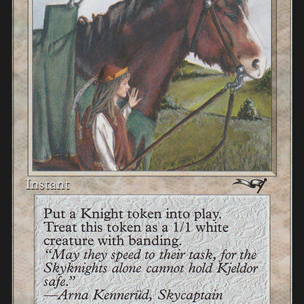 Errand of Duty (Horse) [Alliances]