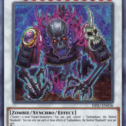 Gashadokuro, the Skeletal Mayakashi [HISU-EN036] Secret Rare